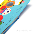 Impression de livres de carton papier en carton pour enfants
